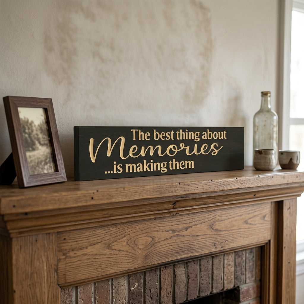 Making Memories Sign — The Best Thing About Memories