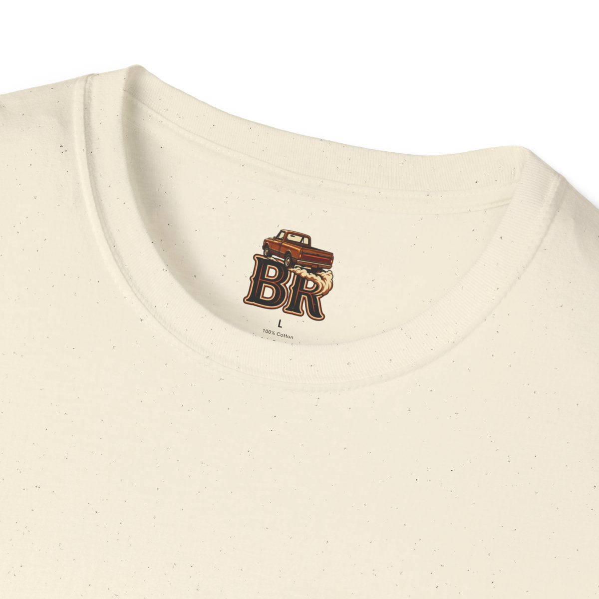 Mens Country Shirt — "Gone Country. Won't Be Right Back." in Natural
