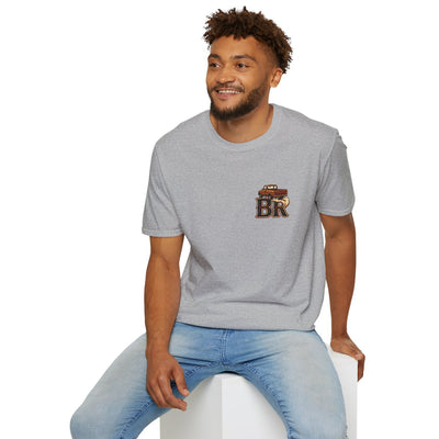 Mens Country Shirt — "Gone Country. Won't Be Right Back." in Sport Grey