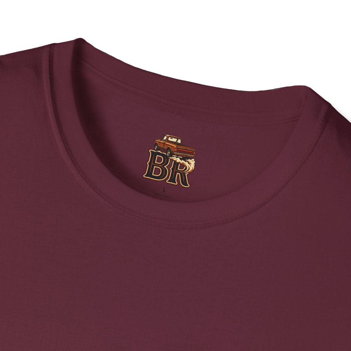 Mens Country Shirt — "Gone Country. Won't Be Right Back." in Maroon
