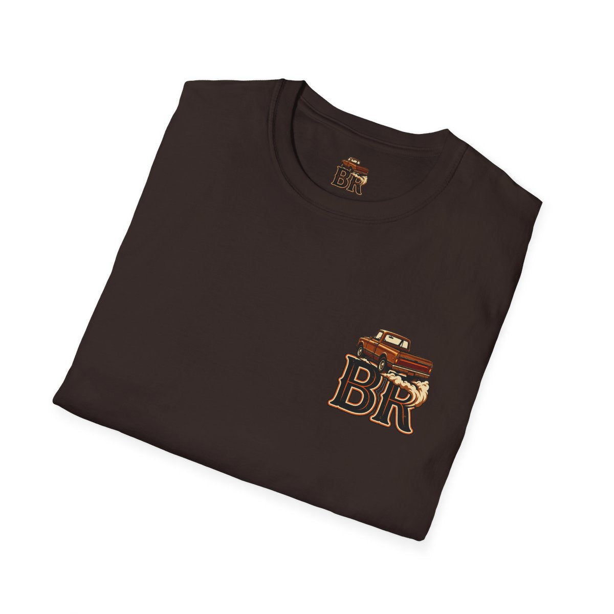 Mens Country Shirt — "Gone Country. Won't Be Right Back." in Dark Chocolate