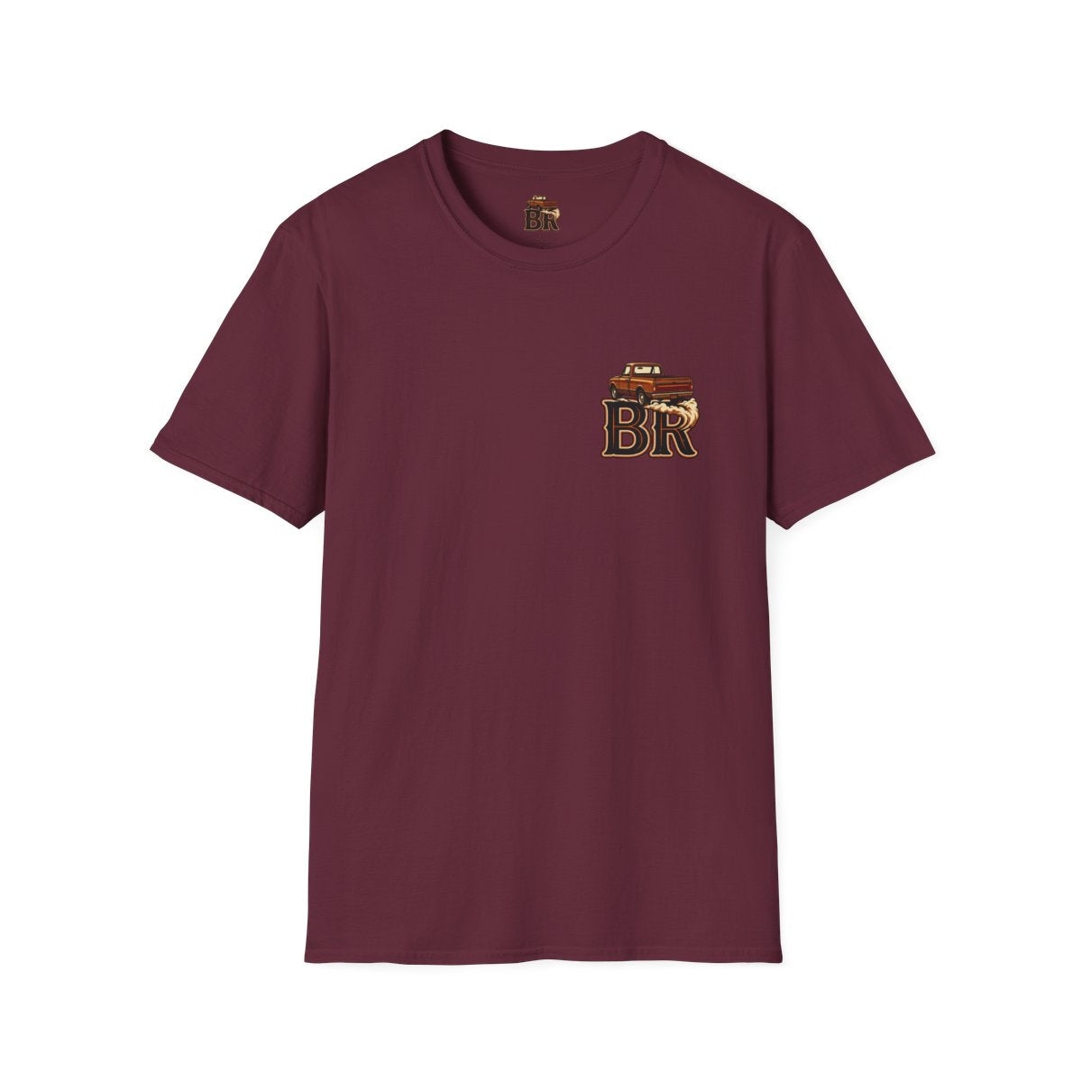 Mens Country Shirt — "Gone Country. Won't Be Right Back." in Maroon