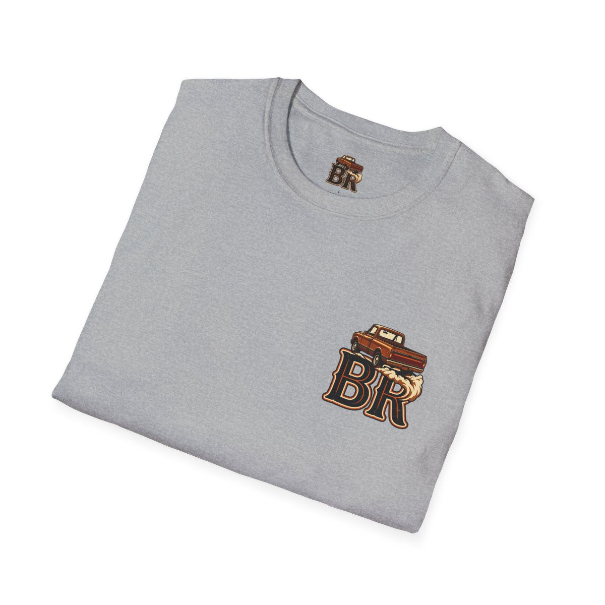 Mens Country Shirt — "Gone Country. Won't Be Right Back." in Sport Grey