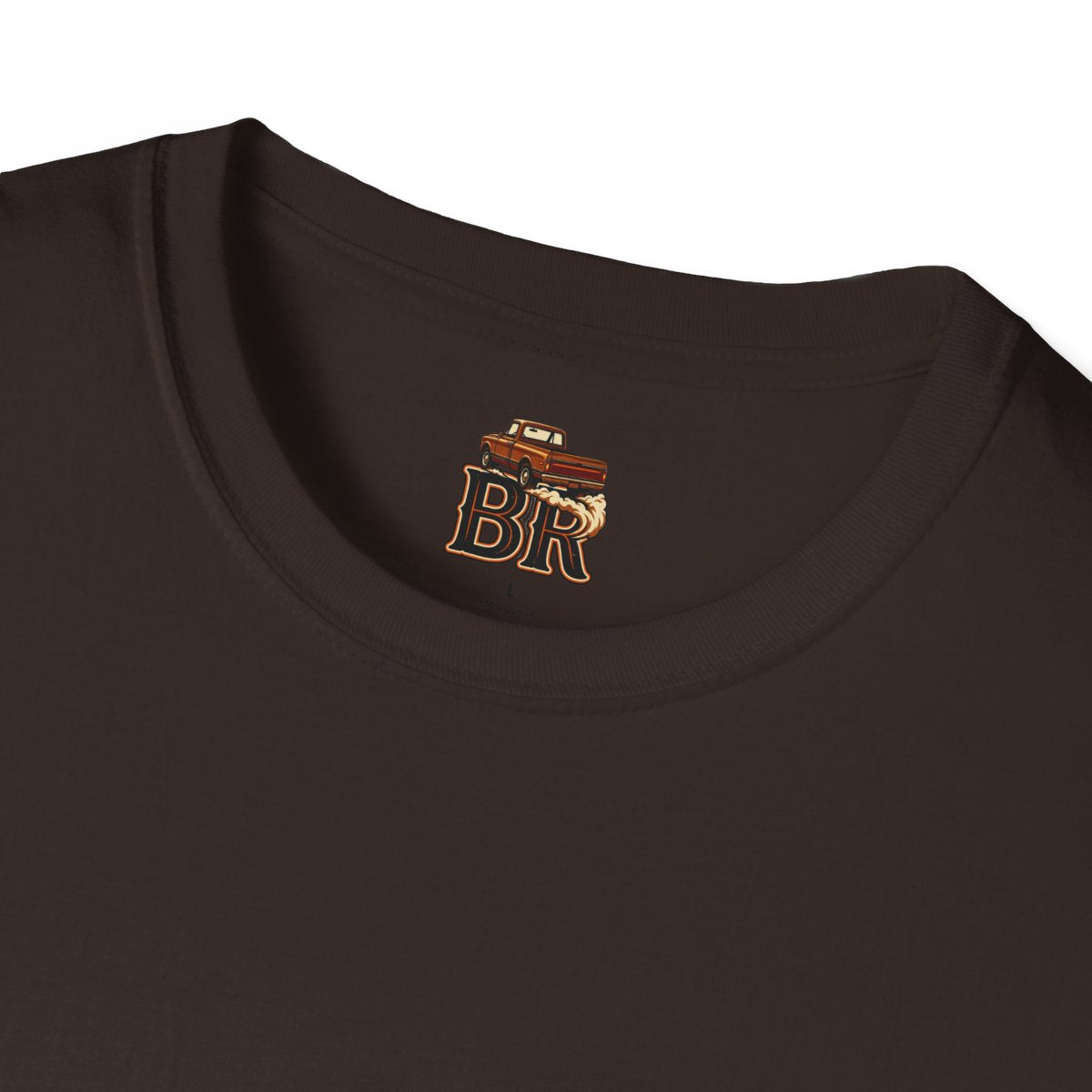 Mens Country Shirt — "Gone Country. Won't Be Right Back." in Dark Chocolate