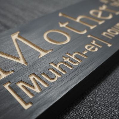 deep-carved-wood-detail-mother-gift-bluegrass - mother definition wood sign wood si by Bluegrass Gifts
