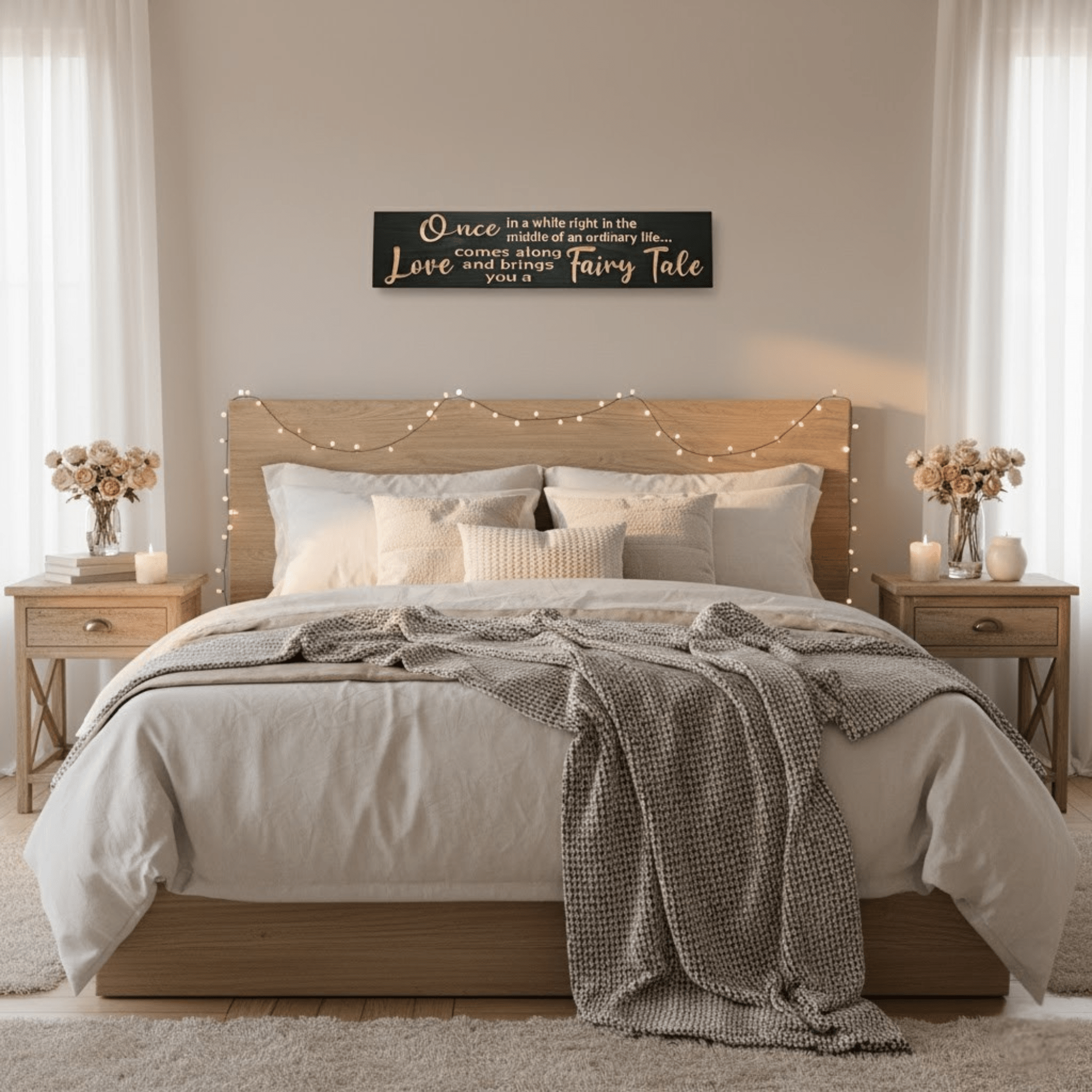 bluegrass-gifts-wooden-sign-us-vs-them - once in a while love story wood sign by Bluegrass Gifts, handmade in Kentucky