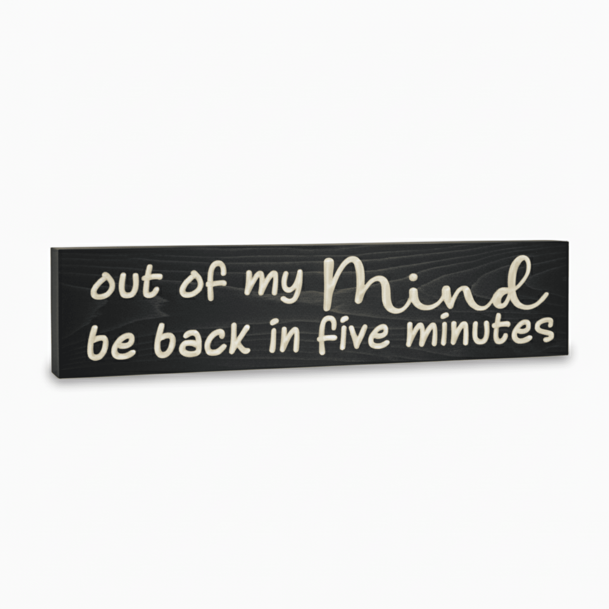 bluegrass-gifts-small-medium-large-size-guide - out of my mind be wood sign by Bluegrass Gifts, handmade in Kentucky