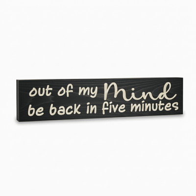 bluegrass-gifts-small-medium-large-size-guide - out of my mind be wood sign by Bluegrass Gifts, handmade in Kentucky
