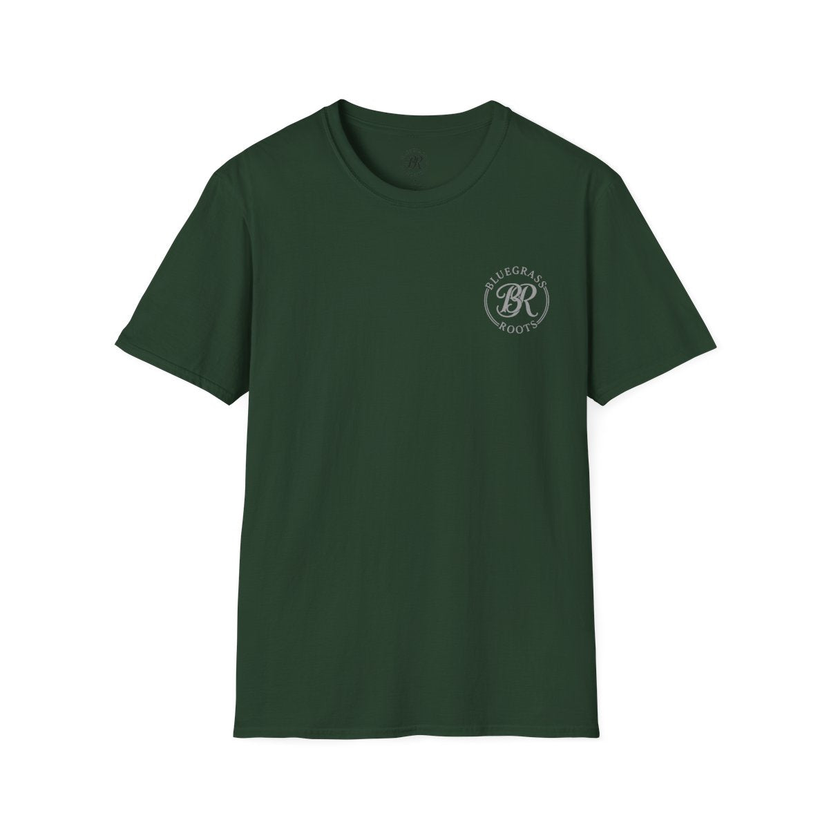 Punchy Shirt — "I Herd That!" Glam Goat Western Boho Tee in Forest Green