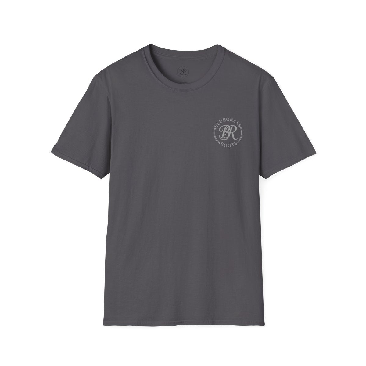Punchy Shirt — "I Herd That!" Glam Goat Western Boho Tee in Charcoal