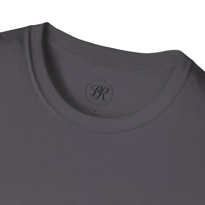 Punchy Shirt — "I Herd That!" Glam Goat Western Boho Tee in Charcoal
