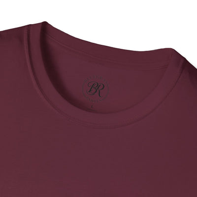 Punchy Shirt — "I Herd That!" Glam Goat Western Boho Tee in Maroon