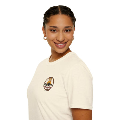 Raised Right Shirt — "Raised Right, Ran Wild, Came Home" Tee in Natural