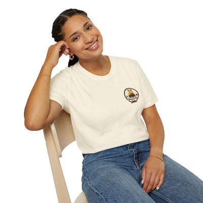 Raised Right Shirt — "Raised Right, Ran Wild, Came Home" Tee in Natural