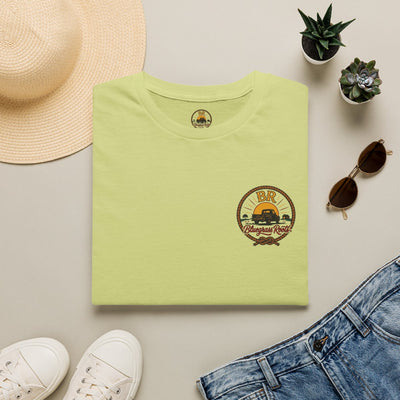 Raised Right Shirt — "Raised Right, Ran Wild, Came Home" Tee in Pistachio