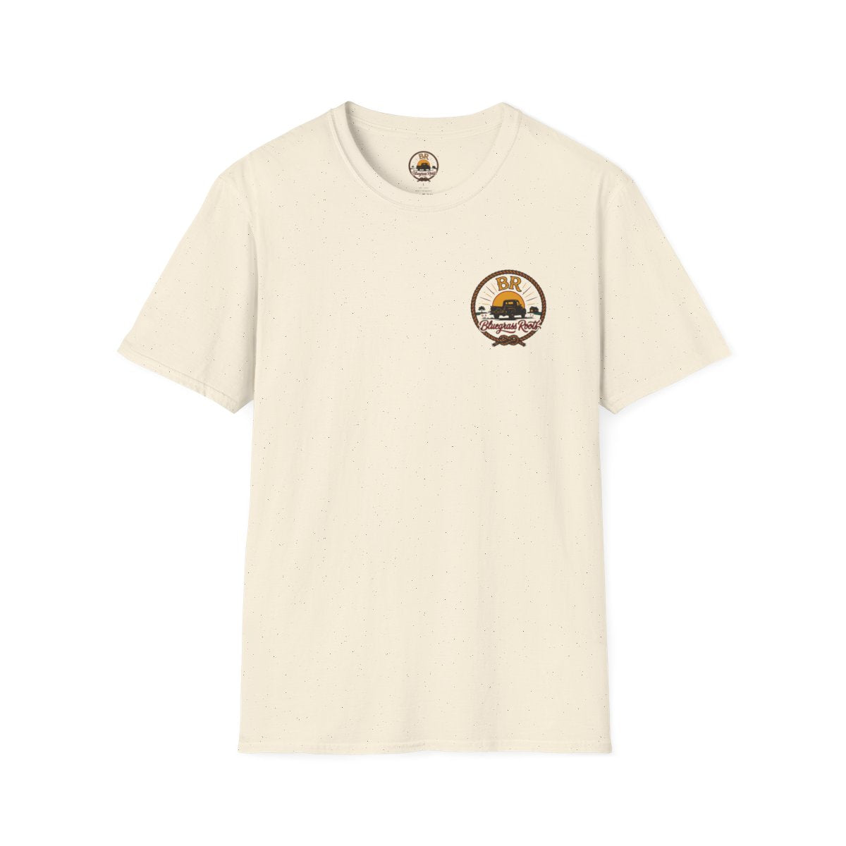 Raised Right Shirt — "Raised Right, Ran Wild, Came Home" Tee in Natural