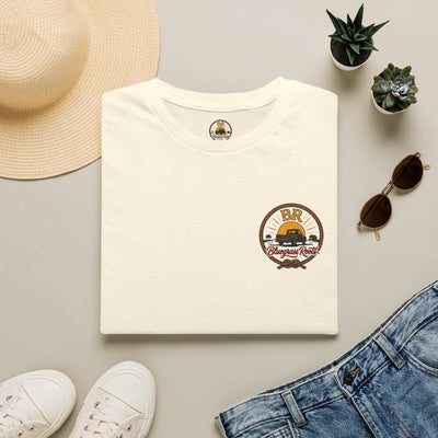 Raised Right Shirt — "Raised Right, Ran Wild, Came Home" Tee in Natural