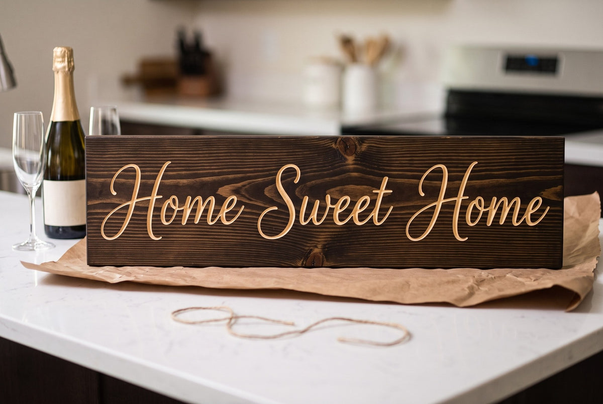 Home Sweet Home as a closing gift