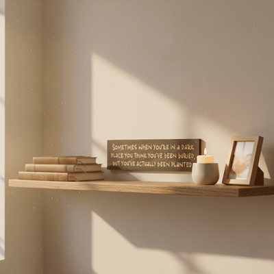 carved-wood-resilience-sign-planted-not - resilience sign wood sign by Bluegrass Gifts, handmade in Kentucky