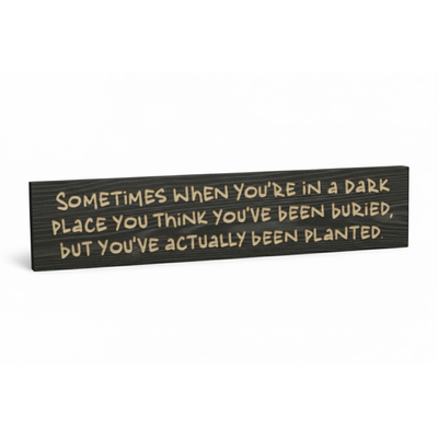 cnc-carved-solid-wood-sign-3d-depth - resilience sign wood sign by Bluegrass Gifts, handmade in Kentucky