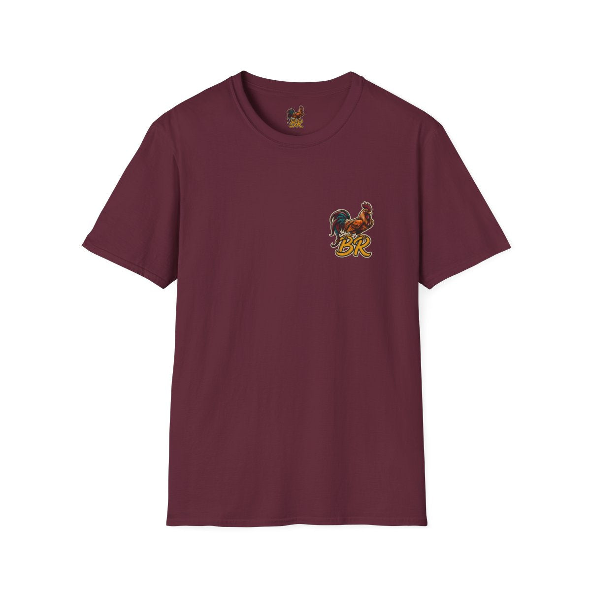 Rooster Shirt — "Cluck Around and Find Out" Graphic Tee in Maroon