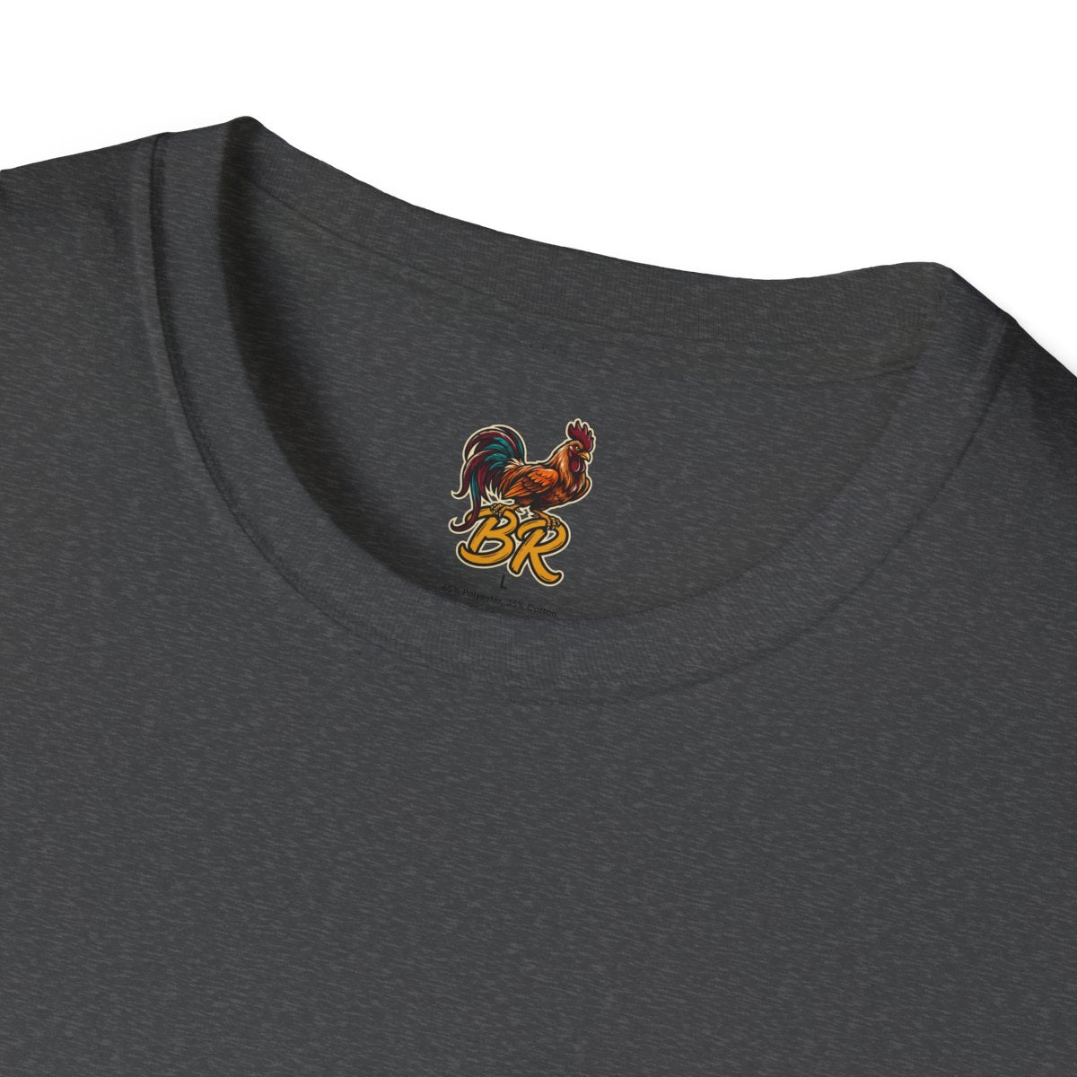 Rooster Shirt — "Cluck Around and Find Out" Graphic Tee in Dark Heather