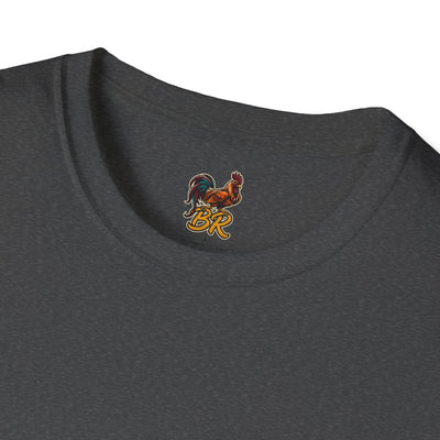 Rooster Shirt — "Cluck Around and Find Out" Graphic Tee in Dark Heather