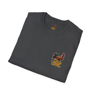 Rooster Shirt — "Cluck Around and Find Out" Graphic Tee in Dark Heather