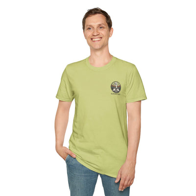 Silly Goose Shirt — "Got Too Dang Silly" Graphic Tee in Pistachio