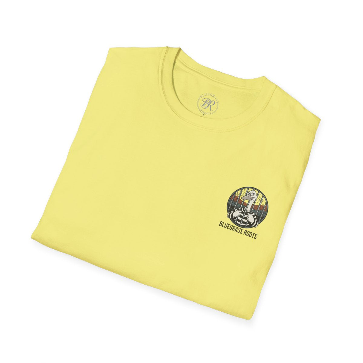 Silly Goose Shirt — "Got Too Dang Silly" Graphic Tee in Cornsilk
