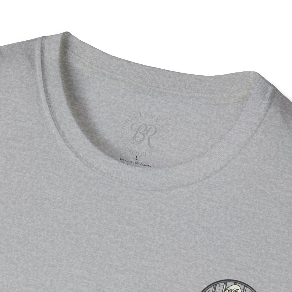 Silly Goose Shirt — "Got Too Dang Silly" Graphic Tee in Sport Grey