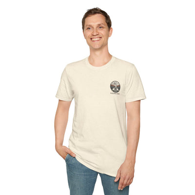 Silly Goose Shirt — "Got Too Dang Silly" Graphic Tee in Natural