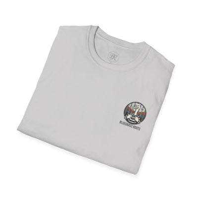 Silly Goose Shirt — "Got Too Dang Silly" Graphic Tee in Ice Grey