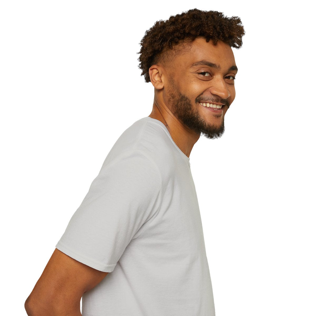 Silly Goose Shirt — "Got Too Dang Silly" Graphic Tee in Ice Grey