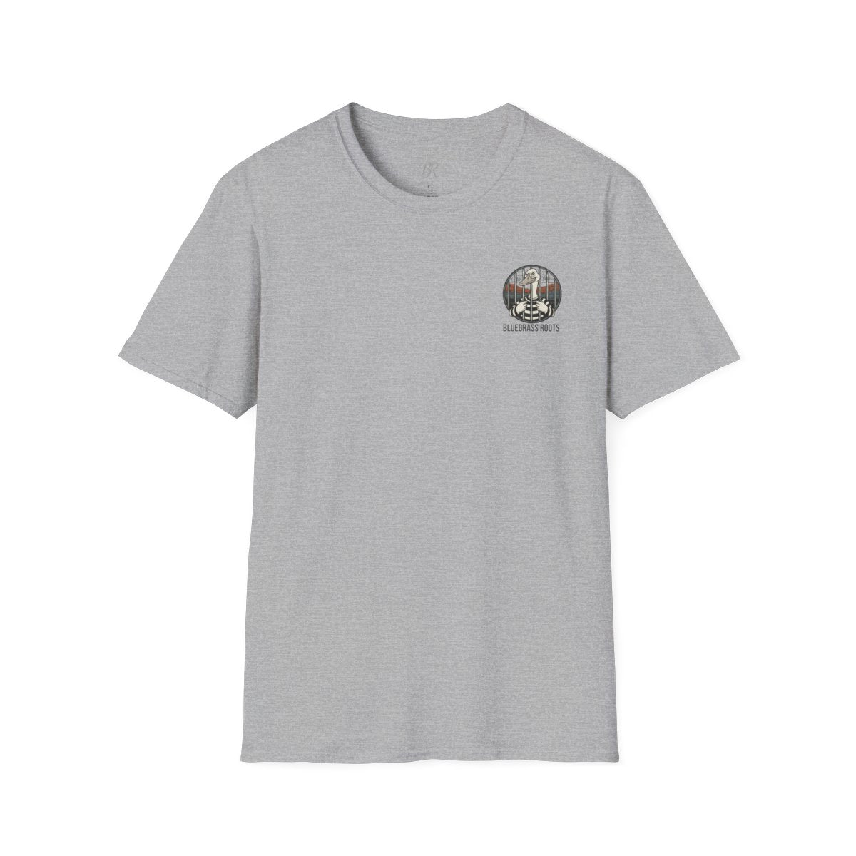 Silly Goose Shirt — "Got Too Dang Silly" Graphic Tee in Sport Grey
