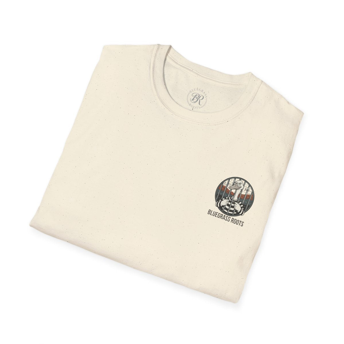 Silly Goose Shirt — "Got Too Dang Silly" Graphic Tee in Natural