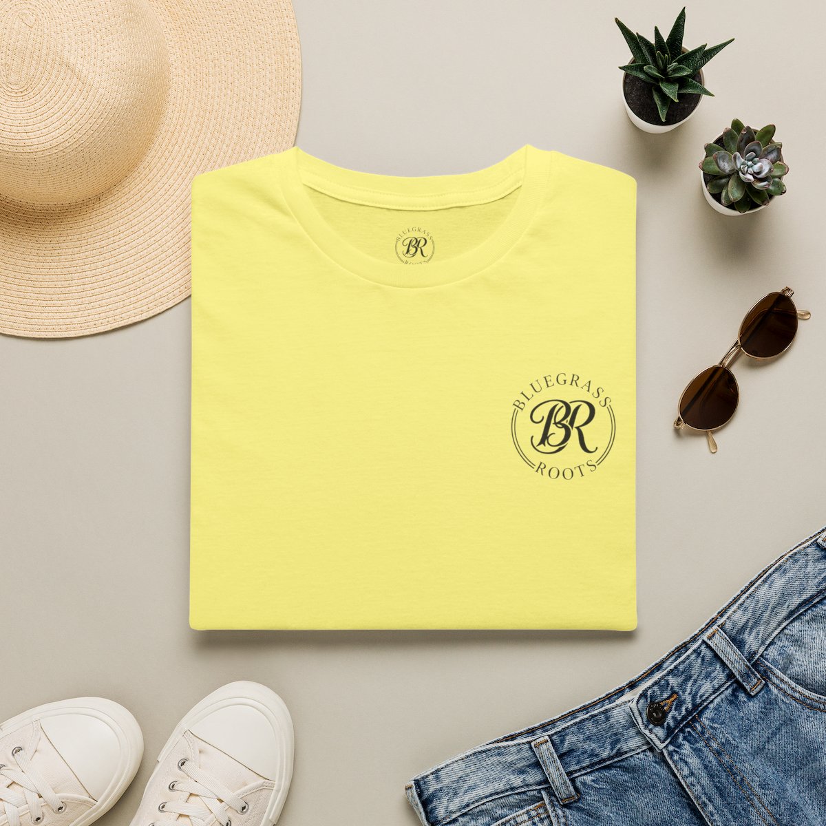 Sweet Tea Shirt — "Sweeten the Tea" Mason Jar Graphic Tee in Cornsilk