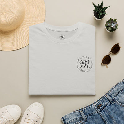 Sweet Tea Shirt — "Sweeten the Tea" Mason Jar Graphic Tee in Ice Grey