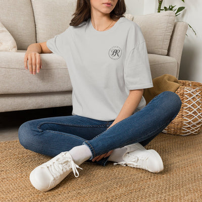 Sweet Tea Shirt — "Sweeten the Tea" Mason Jar Graphic Tee in Ice Grey
