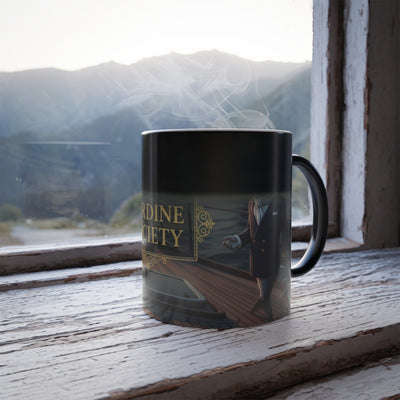 The Sardine Society Magic Mug - magic mug studio shot white background by Bluegrass Gifts