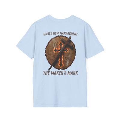 Under New Management Graphic Tee - graphic tee available colors lineup by Bluegrass Gifts