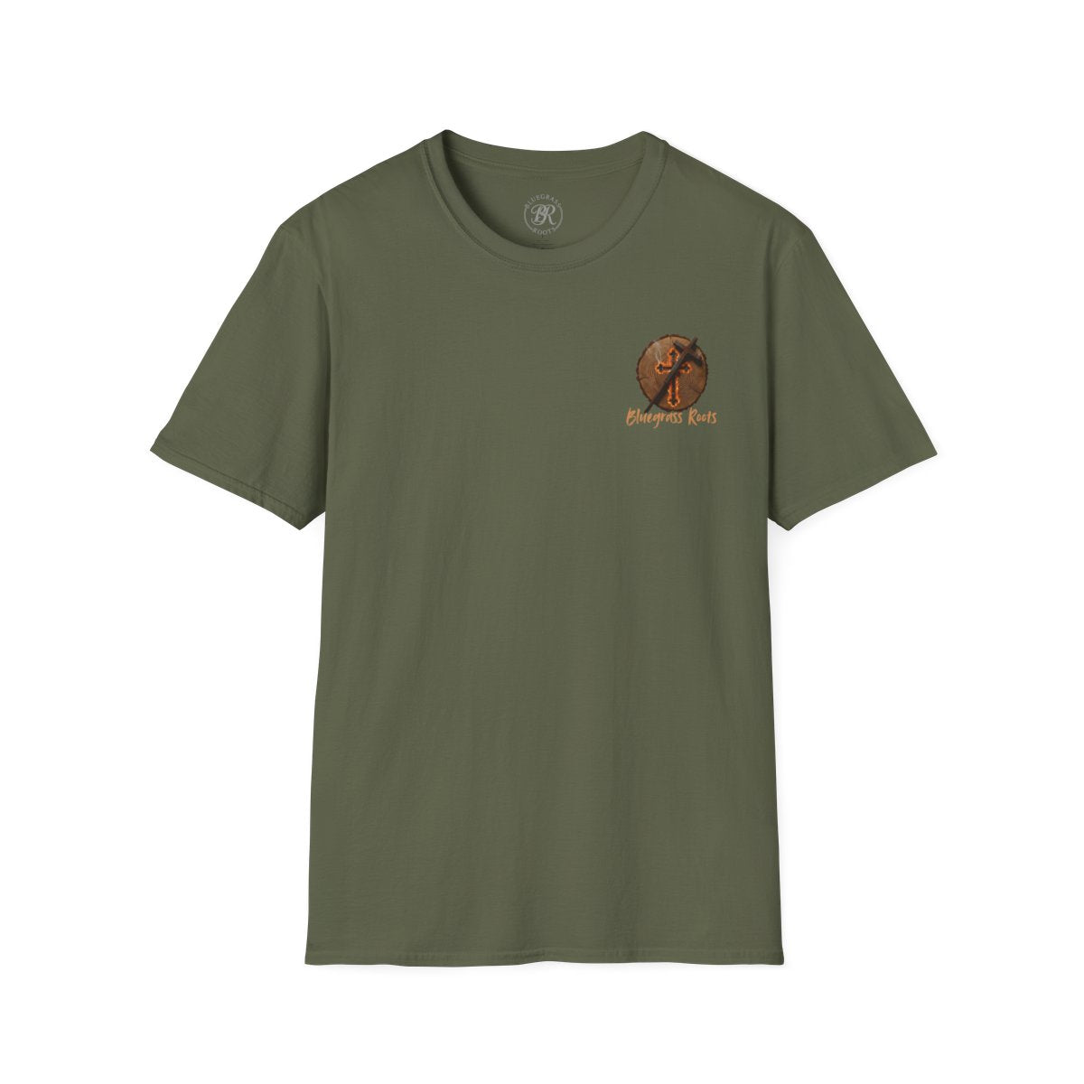 Under New Management Shirt — Faith-Based Heritage Tee in Military Green