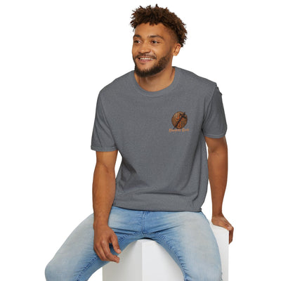 Under New Management Shirt — Faith-Based Heritage Tee in Graphite Heather