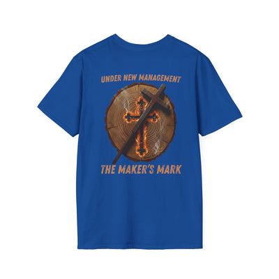 Under New Management Graphic Tee - unisex graphic tee additional view by Bluegrass Gifts
