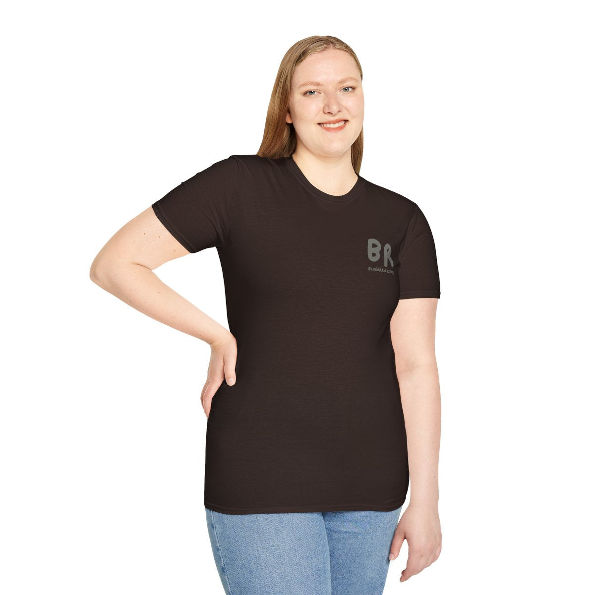 Southern Heritage Shirt — "Good Lord Willing" Graphic Tee in Dark Chocolate