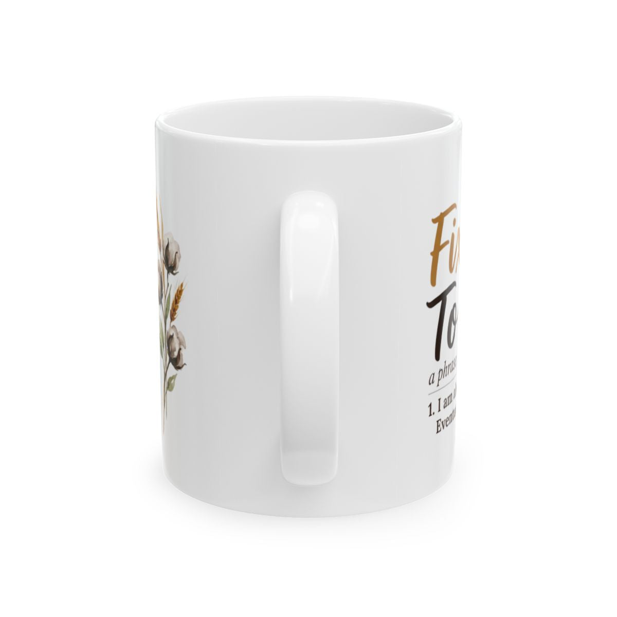 Funny Definition Mug — "Fixin' To" Southern Sayings Coffee Mug