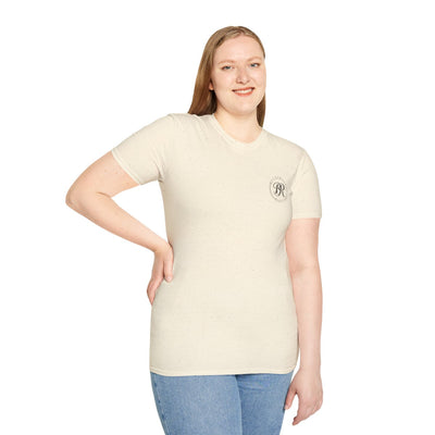 Jesus Shirt for Women — "Southern Girls & Jesus" Floral Tee in Natural
