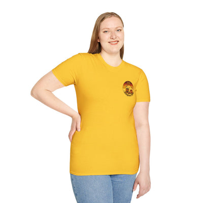 Hallelujah Shirt — "Hallelujah and Hot Damn" Graphic Tee in Daisy