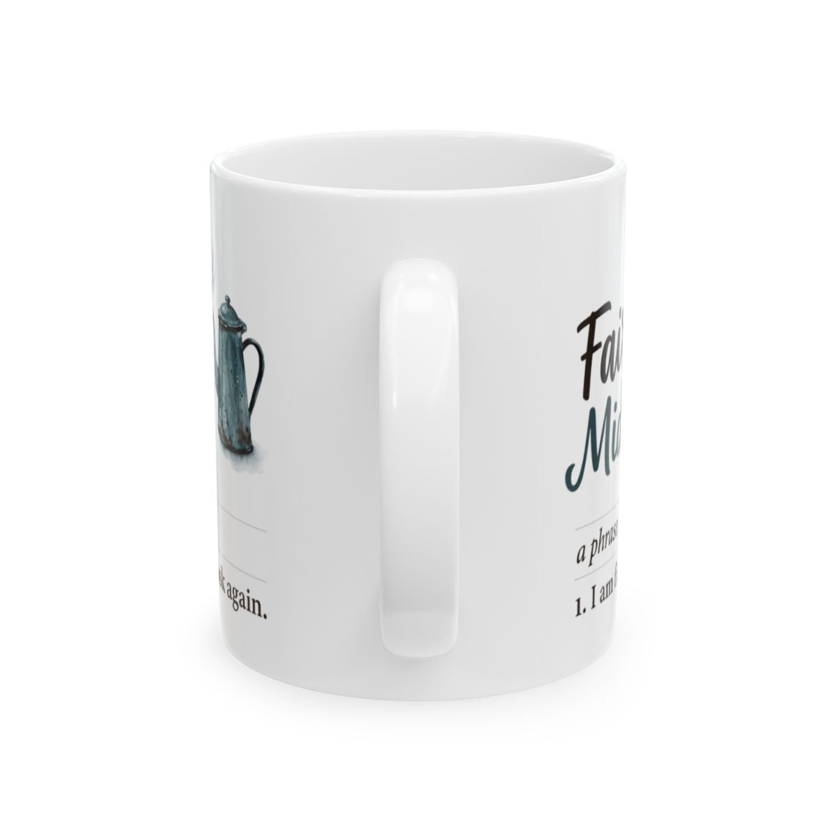 Southern Gifts — "Fair to Middlin'" Funny Definition Coffee Mug