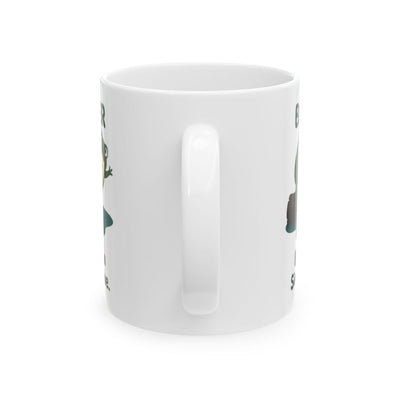 Brother Mug — "Blamed You Since Day One" Funny Frog Sibling Gift Mug